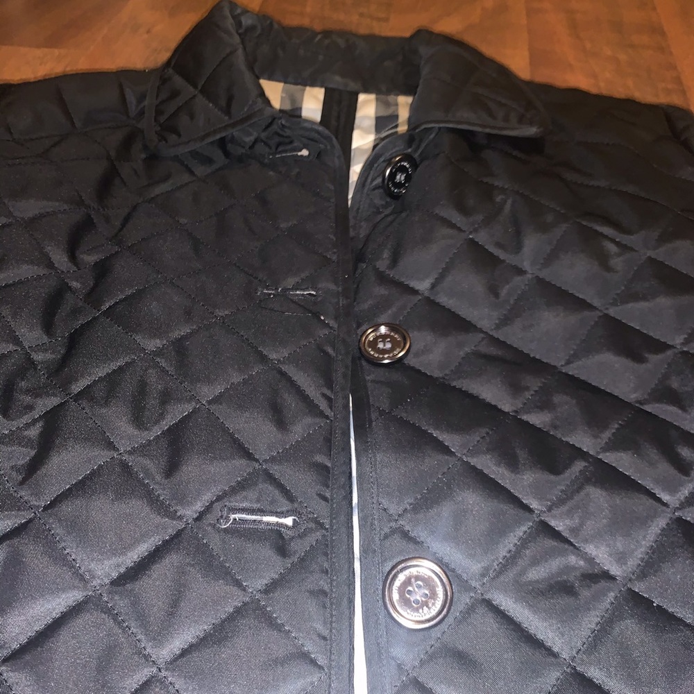 Black Burberry jacket size 14y (fits small adults) - Picture 2 of 11